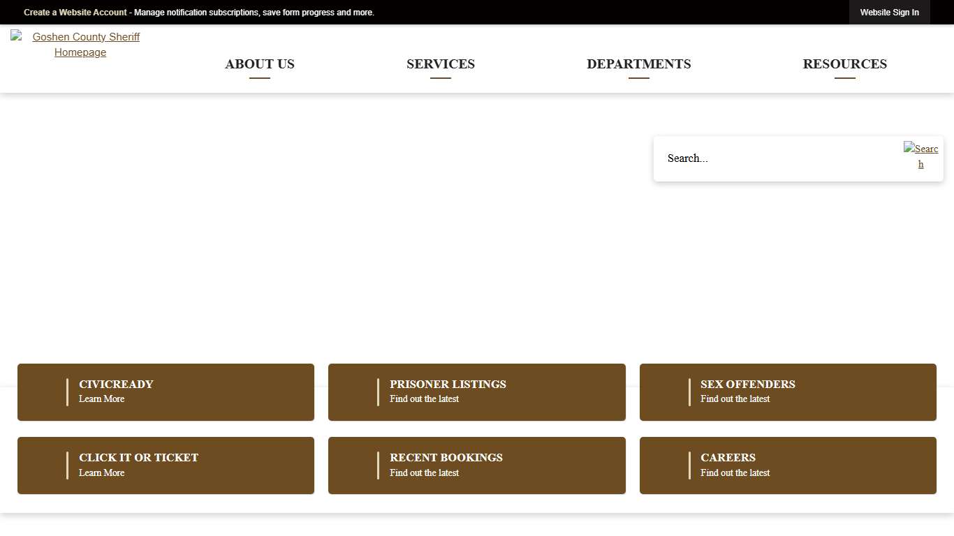 Sheriff's Office | Goshen County, WY