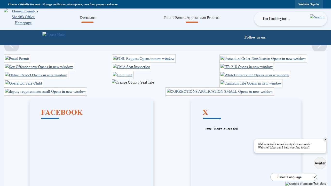 Sheriff's Office | Orange County, NY