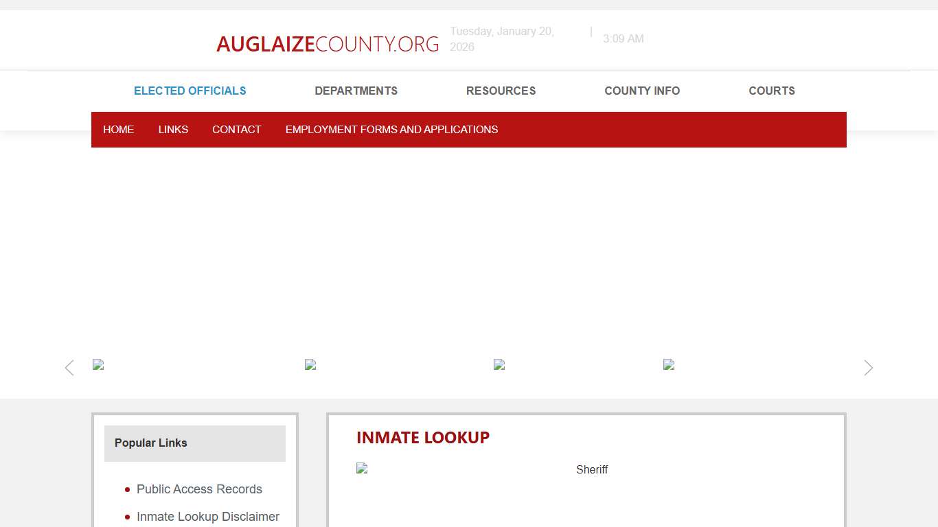 Inmate Lookup | Auglaize County