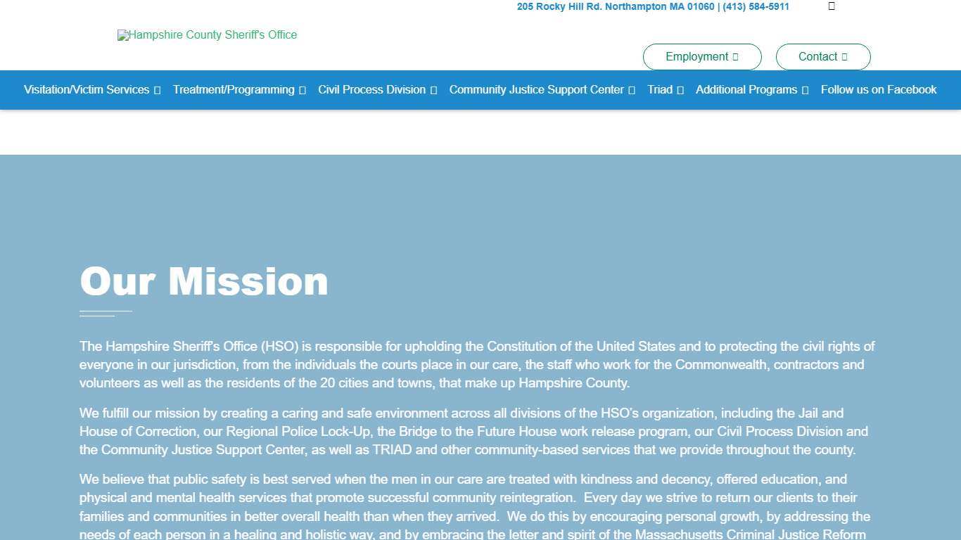 Hampshire County Sheriffs Office Home